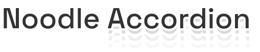 Noodle Accordion - WordPress Accordion Plugin