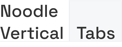 Noodle Vertical Tabs WordPress Plugin