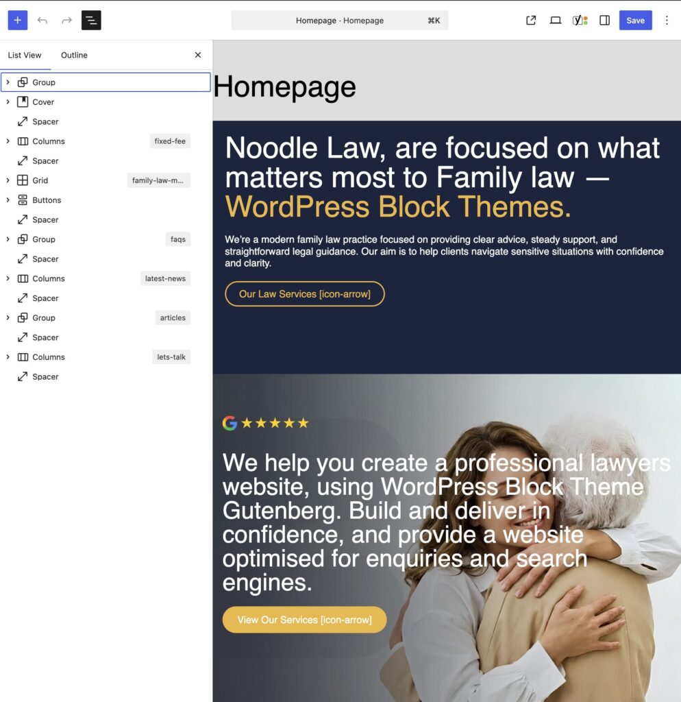 NoodleLaw Editor