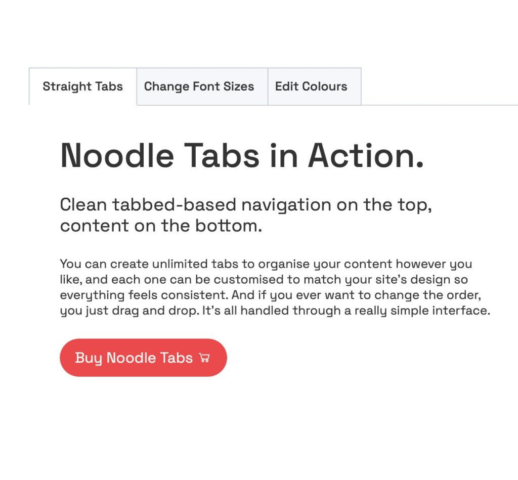 Straight Tabs